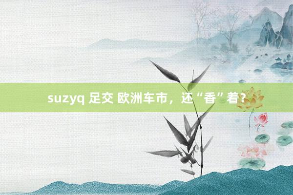 suzyq 足交 欧洲车市，还“香”着？