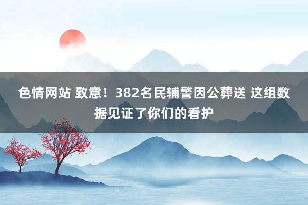 色情网站 致意！382名民辅警因公葬送 这组数据见证了你们的看护